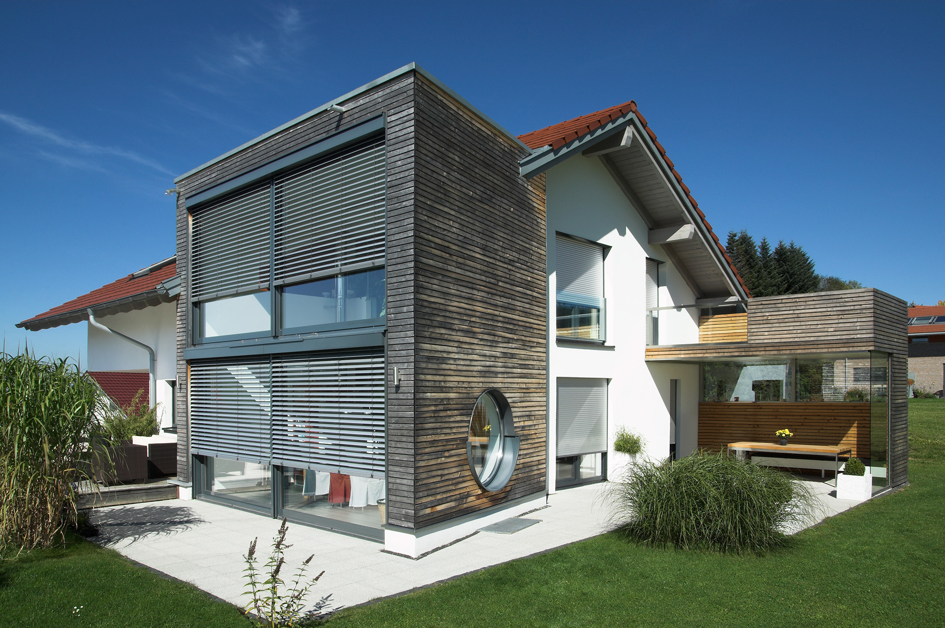 modernes Einfamilienhaus